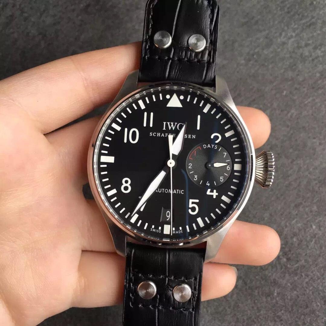 Z Factory Published IWC Big Pilot IW500901 Replica Watch with Real ...
