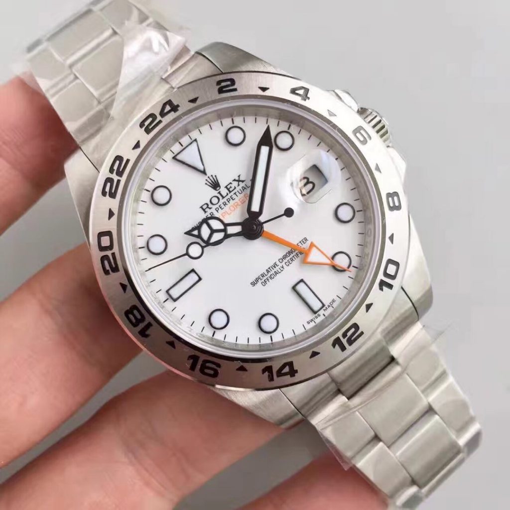 Rolex Explorer II 216570 White Dial