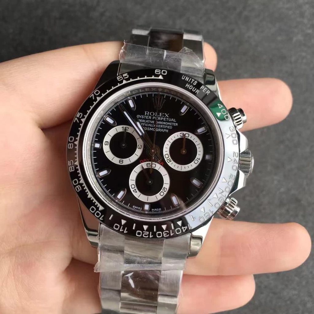 AR Factory Replica Rolex Daytona 116500 Ceramic Watch 904L Case with ...