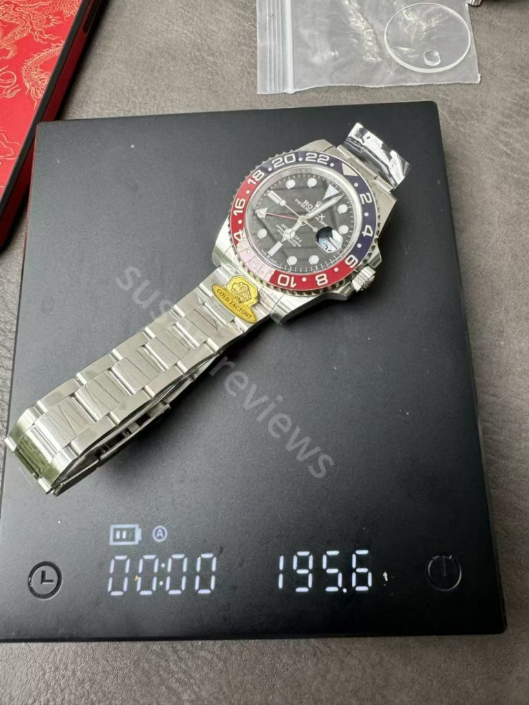 Rolex GMT-Master II Pepsi Black Weight